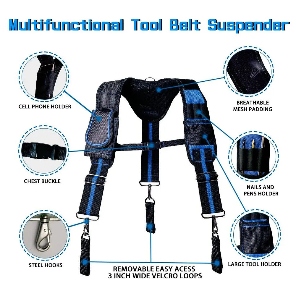 Suspenders Electrical/Carpenters  Tool Belt