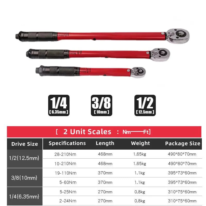 5-110N.m Torque Wrench