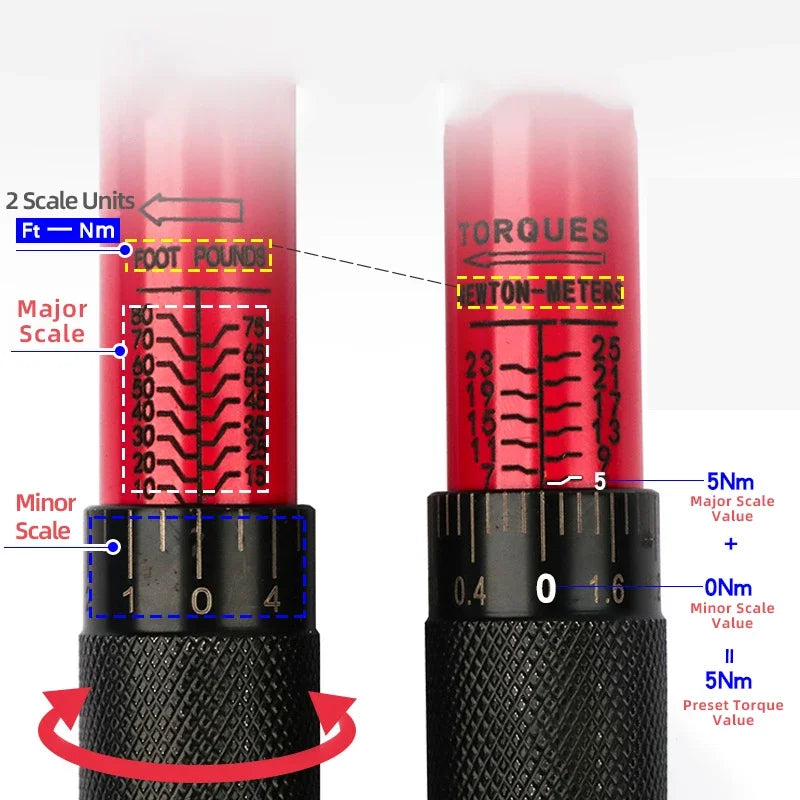 5-110N.m Torque Wrench