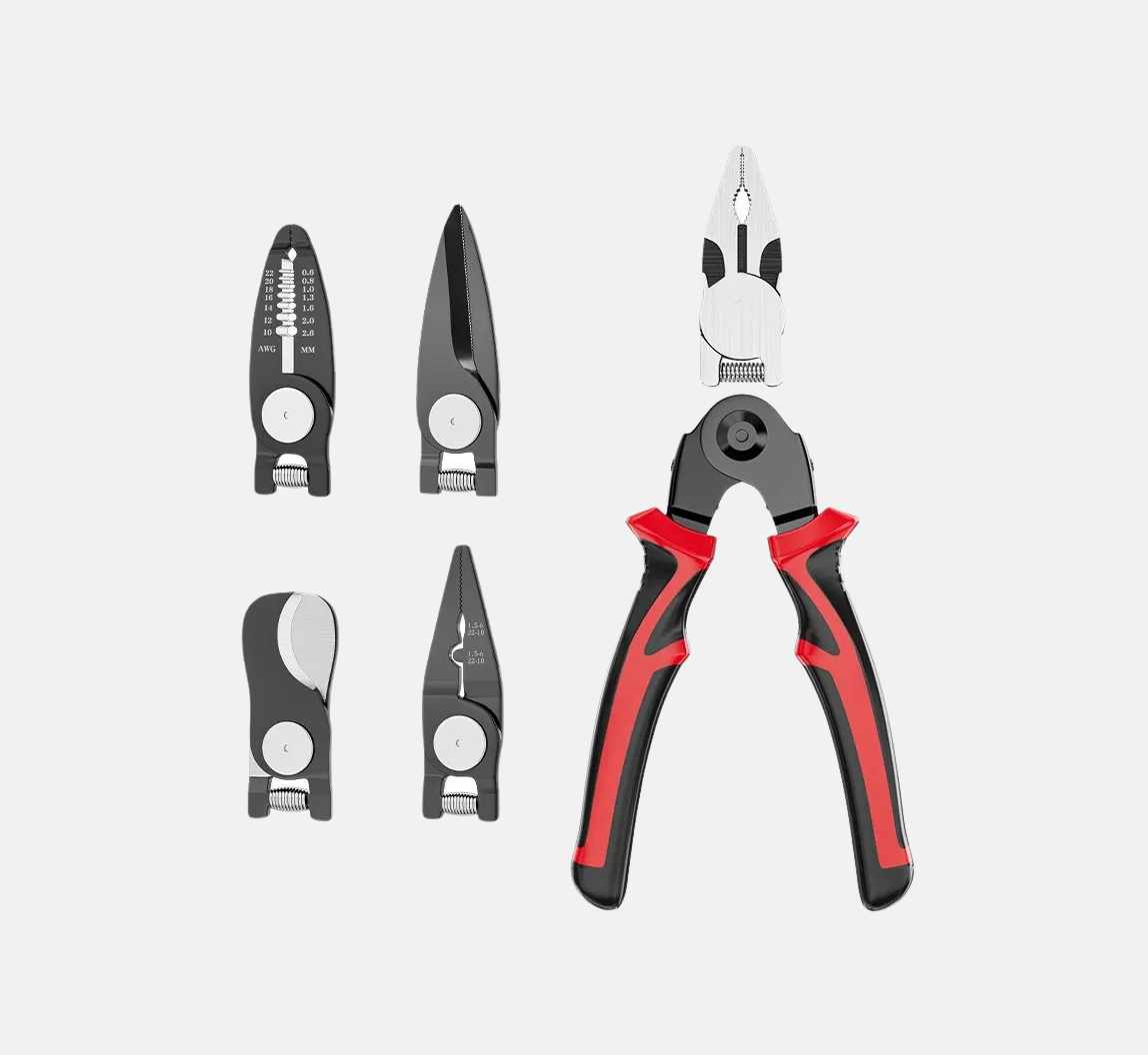 Multifunctional Replaceable Electrician Pliers Set