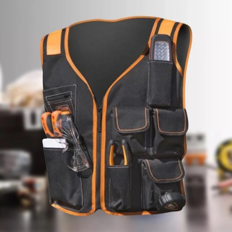 Safety Tool Vest for Electricians/Carpenters