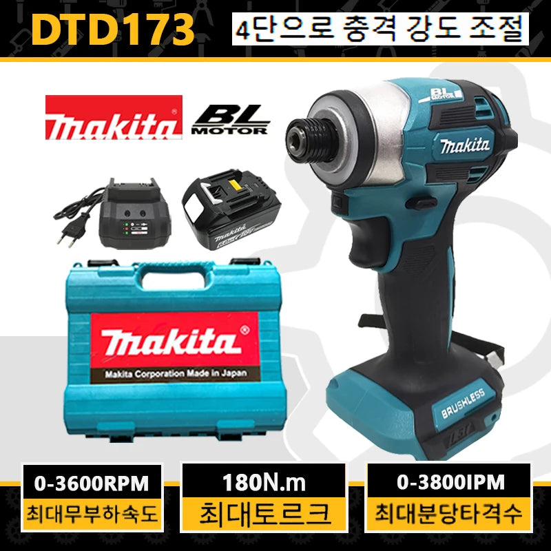 Makita Cordless Impact Driver 18V LXT