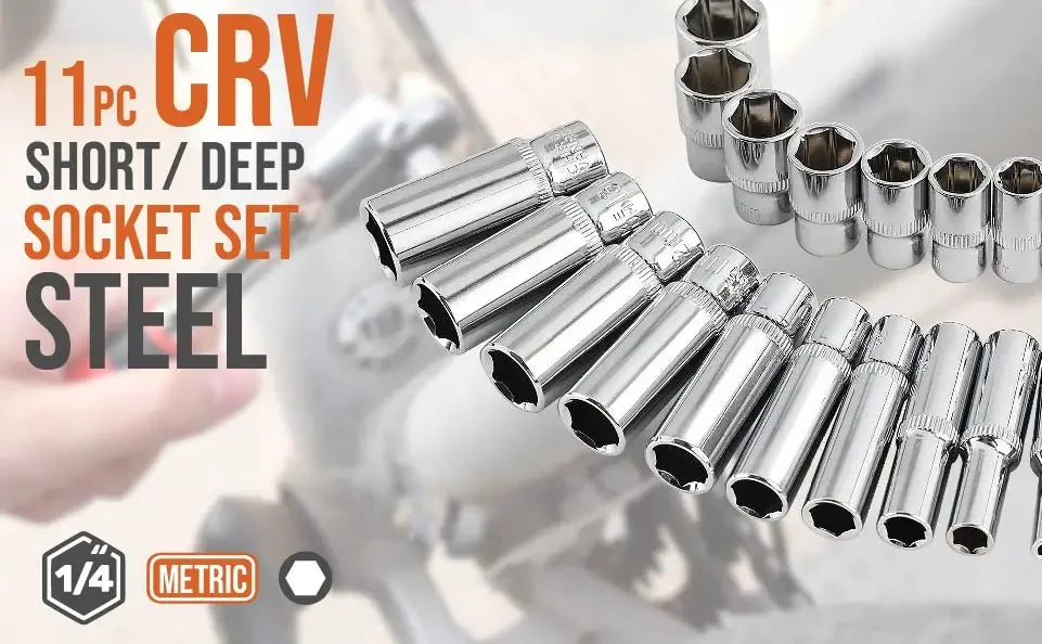 Socket Set Adapter 4-14mm Tool