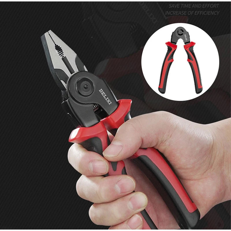 Multifunctional Replaceable Electrician Pliers Set